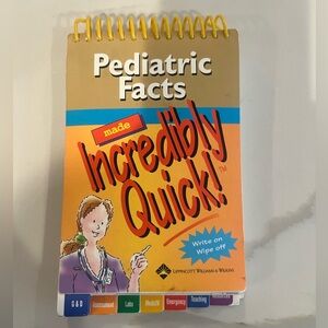 Pediatric Facts Made Incredibly Quick! - fits in your scrub pocket 🩺